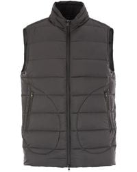 Herno - Chaleco con cremallera - Lyst
