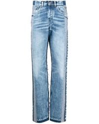 Maison Margiela - Panelled High-Rise Jeans - Lyst