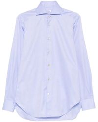 Kiton - Vertical-Stripe Shirt - Lyst