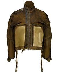 OTTOLINGER - Cropped Denim Jacket - Lyst