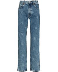 Martine Rose - Jeans Met Logoprint - Lyst