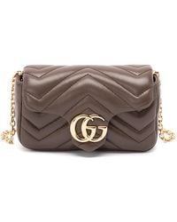 Gucci - Mini Gg Marmont Matelassé Shoulder Bag - Lyst