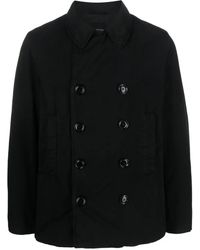 Aspesi - Double-Breasted Padded Jacket - Lyst