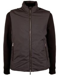 Moorer - Panelled Zip-Up Jacket - Lyst