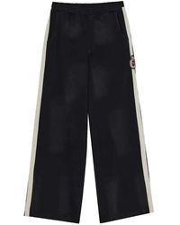 424 - Logo-Patch Side-Stripe Track Pants - Lyst