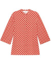Maliparmi - Diamond Glow Geometric-Print Kaftan - Lyst