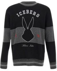 Iceberg - Bugs Bunny Striped Sweater - Lyst