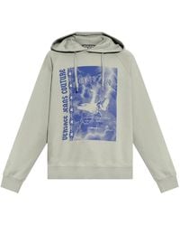 Versace Jeans Couture - Swan Logo Hoodie - Lyst
