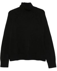 Michael Kors - High-Neck Raglan-Sleeve Sweater - Lyst