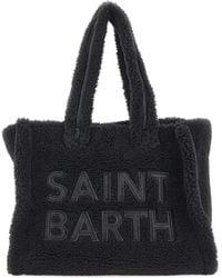 Mc2 Saint Barth - Colette Teddy Embroidered Tote Bag - Lyst