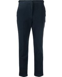 Aspesi - Cropped Chino Trousers - Lyst