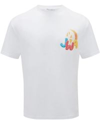 JW Anderson - T-Shirt mit Zitronen-Print - Lyst