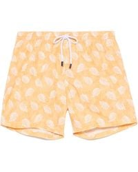 Barba Napoli - Short De Bain À Imprimé Graphique - Lyst