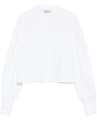 Officine Generale - Blusa Con Bottoni Sui Polsini - Lyst