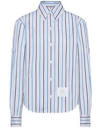 Thom Browne - Bar-Stripe Armband Shirt - Lyst