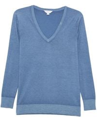 Malo - V-Neck Sweater - Lyst