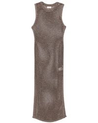 MC2 Saint Barth - Eileen Open-Knit Maxi Dress - Lyst