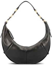 Saint Laurent - Saharienne Leather Shoulder Bag - Lyst