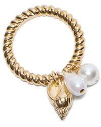 Chloé - Ring Met Schelpen-Bedel - Lyst