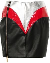 MITILIANE COUTURE - Leather Mini Skirt - Lyst