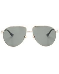 Gucci - Lunettes De Soleil À Monture Pilote - Lyst