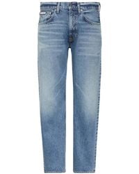 Calvin Klein - Faded-Effect Jeans - Lyst