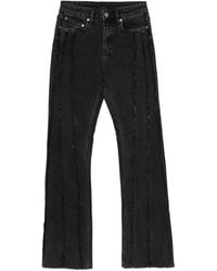 Ksubi - Frayed-Seam Flare Jeans - Lyst