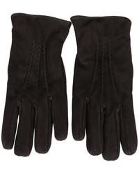 Lardini - Handschuhe Mit Rüschendetail - Lyst