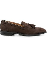 VELA SHOP - Mocassins En Daim À Glands - Lyst