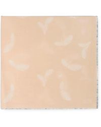 Elisabetta Franchi - Wool And Cashmere Foulard Scarf - Lyst