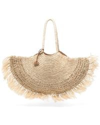 Cult Gaia - Sac À Main Lucia En Raphia - Lyst