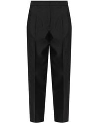 Jil Sander - Creased Straight-Leg Trousers - Lyst
