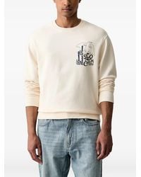 Scotch & Soda - Graphic-Print Sweatshirt - Lyst