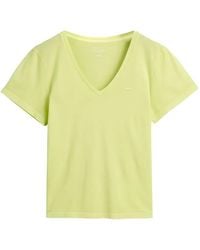 GANT - V-Neck T-Shirt - Lyst