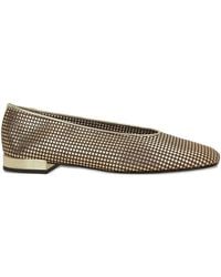 Giorgio Armani - Ballerinas Mit Eckiger Kappe - Lyst