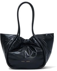 Proenza Schouler - シャーリング レザーハンドバッグ - Lyst