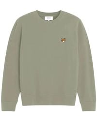 Maison Kitsuné - Fox-Motif Sweatshirt - Lyst