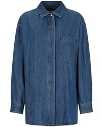 DARKPARK - Anne Denim Tailored Shirt - Lyst