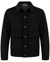 Franzese Collection - David Beckham Wool Shirt Jacket - Lyst