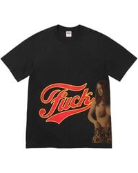 Supreme - X Hysteric Glamour Graphic-Print T-Shirt - Lyst
