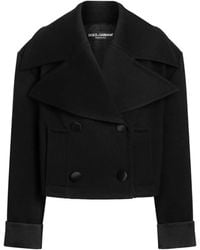 Dolce & Gabbana - ヘビージャケット ショートレングス オーバーサイズ ウールギャバジン - Lyst