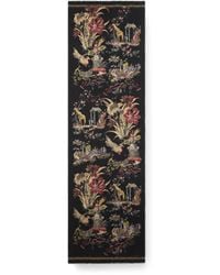 Etro - Bufanda De Lana Con Dos Estampados - Lyst