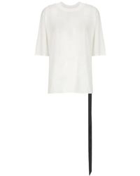 Rick Owens - Walrus Tail-Detail T-Shirt - Lyst