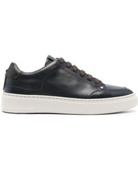 Canali - Two-tone Lace-up Sneakers - Lyst