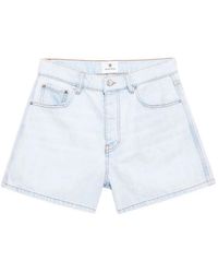 Anine Bing - Dalton Denim Shorts - Lyst