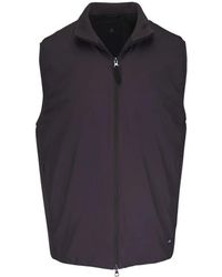 Wahts - Collon Zip Sleeveless Gilet - Lyst