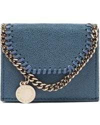 Stella McCartney - Falabella Trifold Wallet With Chain - Lyst