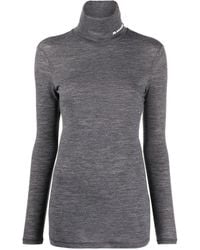 Jil Sander - ファンネルネック ロングスリーブトップ - Lyst
