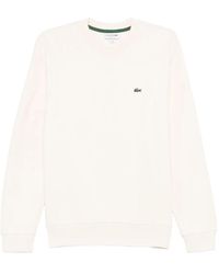 Lacoste - Sweatshirt Mit Logo-Patch - Lyst