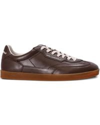 KARL LAGERFELD - Leather Logo Sneakers - Lyst